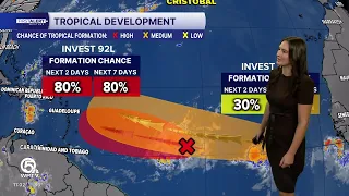 Cristobal dissipates while NHC monitors 2 other systems