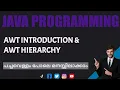 Java Awt Java Programming Malayalam Tutorial