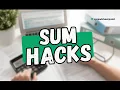 The 4 Easiest Ways to Sum Data in Google Sheets Spreadsheet Point