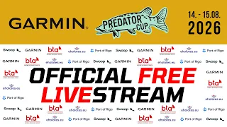 GARMIN PREDATOR CUP 2026 LIVE Day 2 - August 15 Riga Latvia