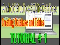 Introduction to SQLite Database Creating Database and Tables in Android Studio Tutorial 1