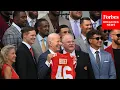 JUST IN Biden Hosts Kansas City Chiefs At The White House