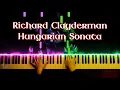 Download Lagu HUNGARIAN SONATA - Richard Clayderman| Piano Solo Tutorial | Sheet PDF | Lê Trangg |