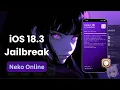 MekoJB Updated to iOS 18 3 - Install Sileo Now