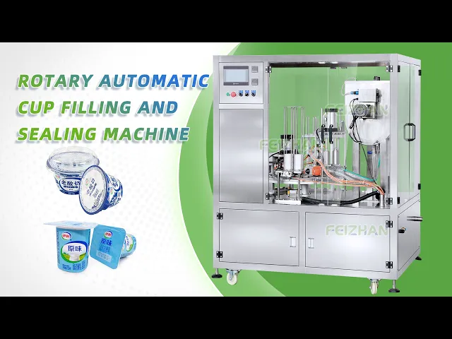 cup sauce filling and sealing machine