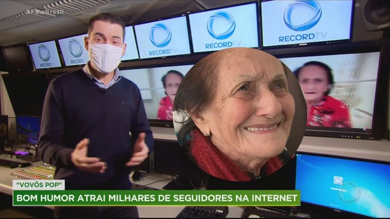 Matéria da VÓZINHA na RECORD TV - FALA BRASIL!