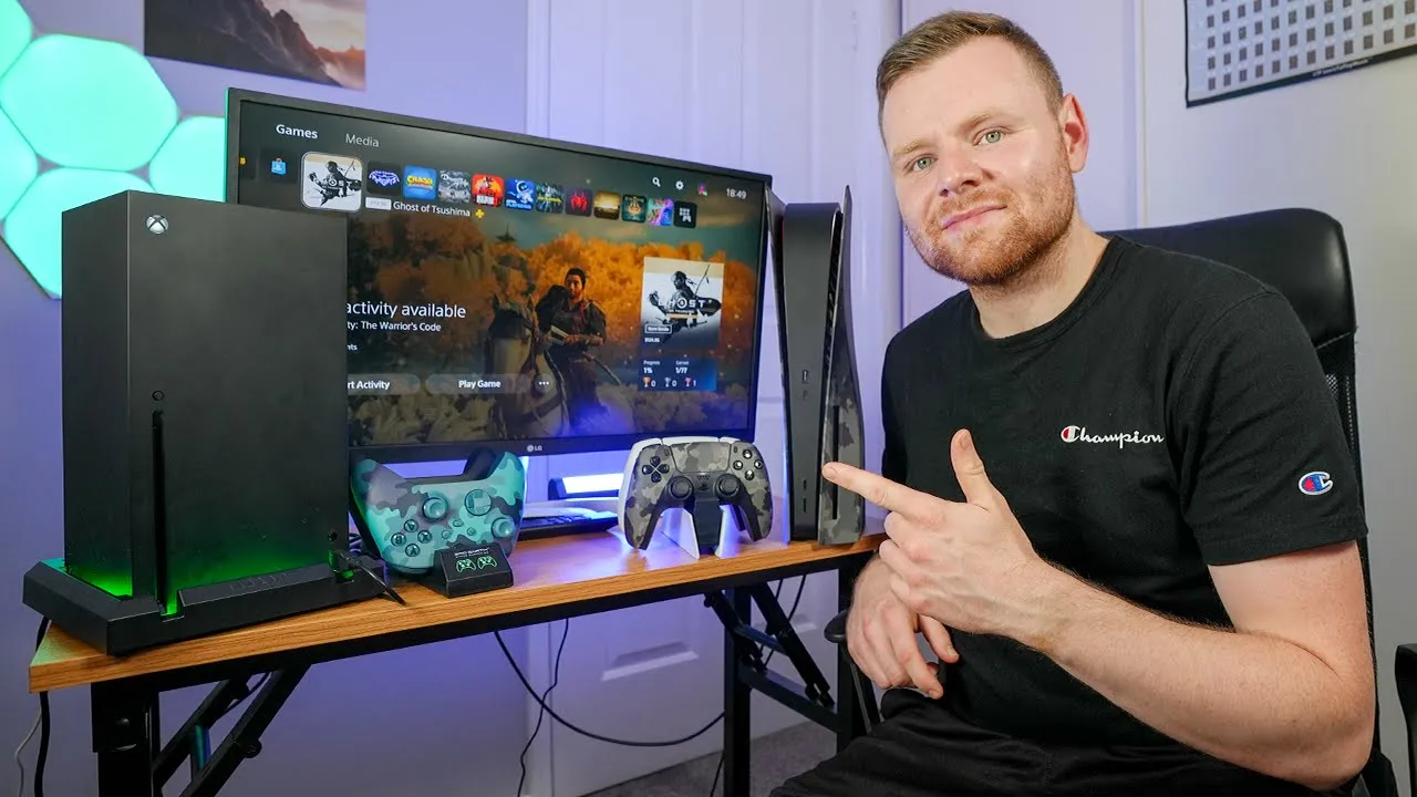 This $1000 Console Gaming Setup is PERFECT for Xbox Series X and Playstation 5