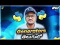 Python Generators in Telugu Srk Codes