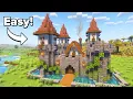 Minecraft How to Build a Castle Tutorial