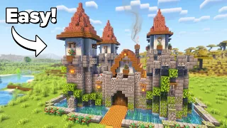 Minecraft How to Build a Castle Tutorial