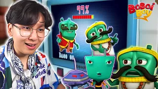 baga ga u0026 bago go the scammer duo boboiboy season 3 episode 6 reaction