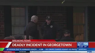 Investigation ongoing after Georgetown weapons offense leaves one dead one injured