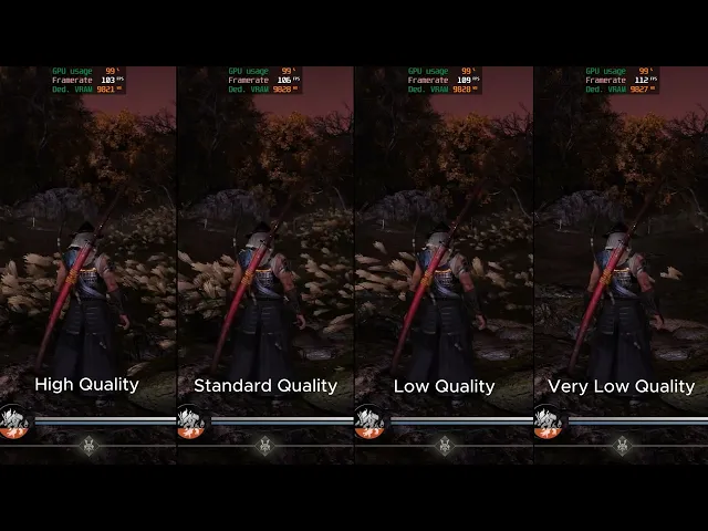 Nioh 3 - Grass Density Comparison