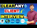 Clear Any Client Interview How To Clear Internal Interview Cognizant Wipro TCS Infosys HCL