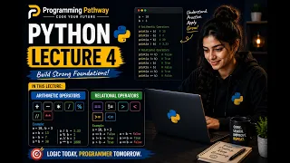 Python Course 2026 Lecture 4 Operators Explained