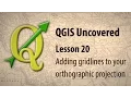 QGIS lesson 20 - Adding gridlines to your globe