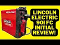 NEW Lincoln Electric 90i FC Welder Initial Review - DIY Welders Best Friend