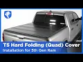 TYGER Auto T5 Alloy Hard Quad-Folding Cover 5th Gen Ram Install Guide