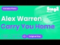 Download Lagu Alex Warren - Carry You Home (Piano Karaoke)