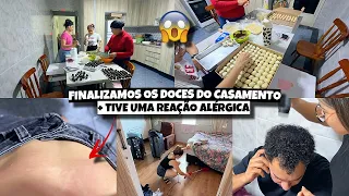 FINALIZAMOS MAIS DE 1.200 DOCES PRO CASAMENTO, ALERGIA NO CORPO e muito mais ❤️ -  Bruna Paula