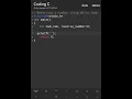 Reversing a number using While loop