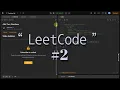 LeetCode 2 Add Two Numbers C Solution