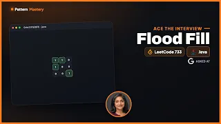 Flood Fill - LeetCode 733 Grid Java