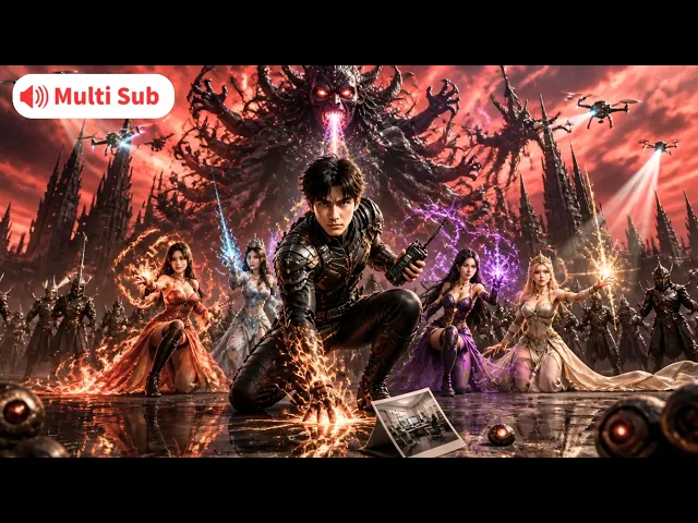 He traveled to the future to save 4 girls—and built a witch