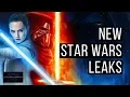 NEW STAR WARS EPISODE 9 LEAKS More Palpatine Kylo Rey