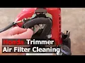 Honda Trimmer Brushcutter Air Filter Cleaning - Honda GX35 GX25 Air Filter