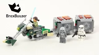 Lego Star Wars 75141 Kanan's Speeder Bike - Lego Speed Build