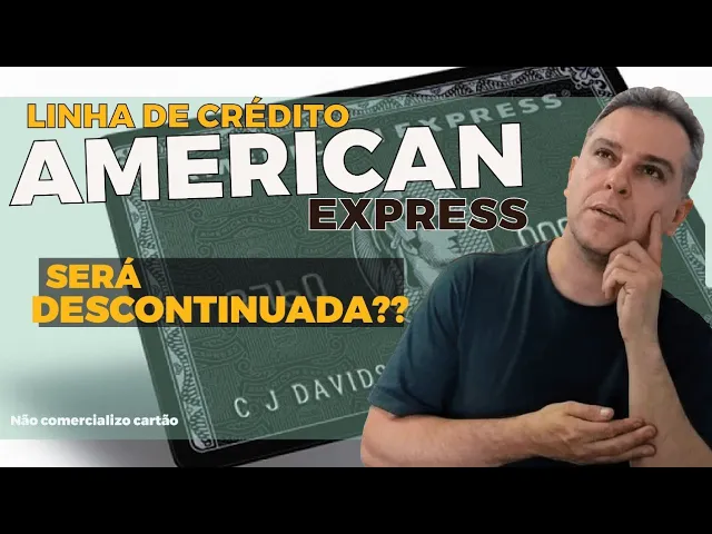AMERICANEXPRESS LINHA CREDIT, SERÁ DESCONTINUADO? CARTÃO DE CRÉDITO ALTA RENDA