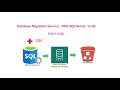 AWS Database Migration Service DMS SQLServer to S3 bucket - Full load CDC