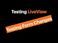 Testing LiveView - Testing Form Changes