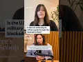Is the U S achieving its military goals through the blockade in Iran