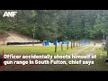 Officer accidentally shoots himself at gun range in South Fulton