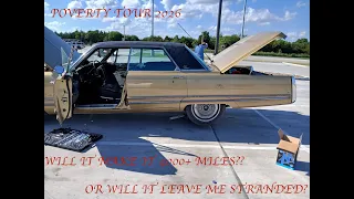 POVERTY TOUR 2026 Will the 1968 Chrysler Imperial do 4000 miles