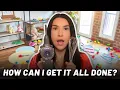 How To Get MORE Done As A Stay At Home Mom MY BEST TIPS How To Be More Productive At Home