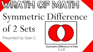 What is the Symmetric Difference of 2 Sets