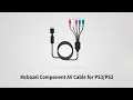 Mcbazel Component AV Cable for