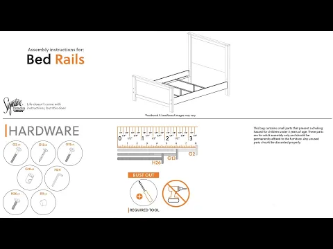 Frandern - Full Panel Rails - Gray