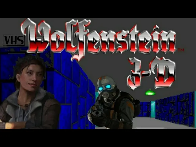Half-Life Alyx Wolfenstein 3D mod