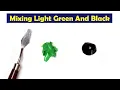 Download Lagu Mixing Light Green And Black - What Color Make Light Green And Black - Mix Acrylic Colors