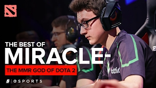 The BEST of Miracle-: The MMR God of Dota 2