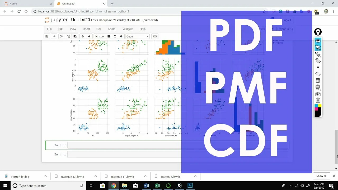 Probability Density Function | Probability Mass Function | Cumulative Density Function | PDF PMF CDF
