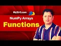 Functions Begin your AI Journey with NumPy