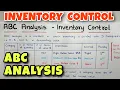 ABC Analysis Concept - Inventory Control