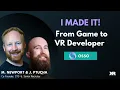 From Game to VR Developer - XR Bootcamp Open Lecture with OssoVR