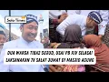 Salat Jumat 7x! Dua Warga Tiba2 Sujud ke PB XIV Hangabehi