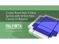 Unity 5 Canvas UI How to Make 9 Slice Sprites and Assign Them to a UI Button